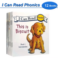 I Can Read The Pete Cat English Picture Books for Kids Simple Stories Phonics Short & Long Vowel Educational Reading Mini Book