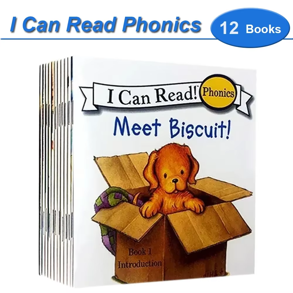 I Can Read The Pete Cat English Picture Books for Kids Simple Stories Phonics Short & Long Vowel Educational Reading Mini Book