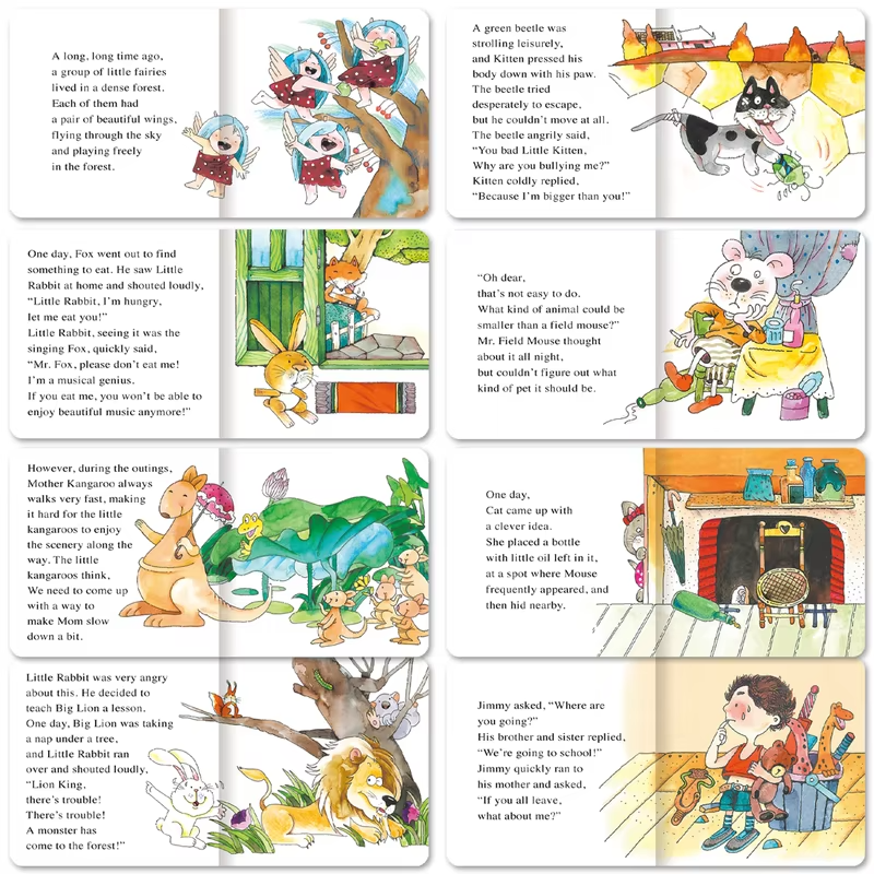 10 Spanish Storybooks: Fun Early Learning & Vocabulary Building – Great for School Supplies, Back-to-School, or Birthday Gifts