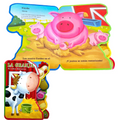 1 Spanish educational picture book (12cm x 15.8cm) — made of EVA material, designed to help enhance cognitive skills