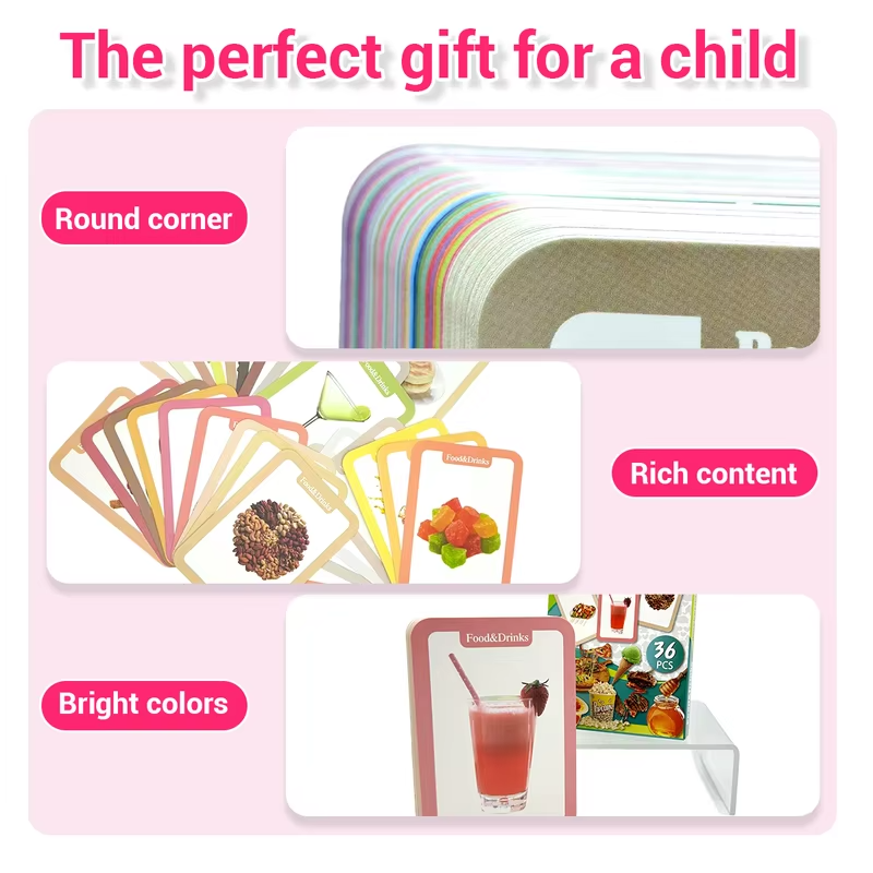 Animal letter flashcards, pre-school educational resources for learning numbers, colors, shapes, and fun learning gifts