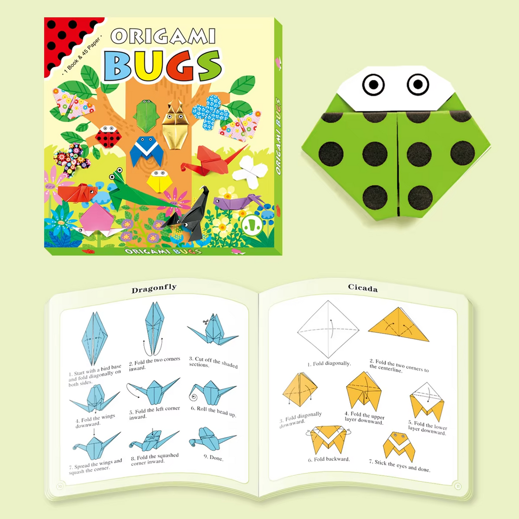 Folding Ocean Set, DIY Folding Techniques, Ocean Animal Folding Books, Improving Hands on Skills, Party Activities